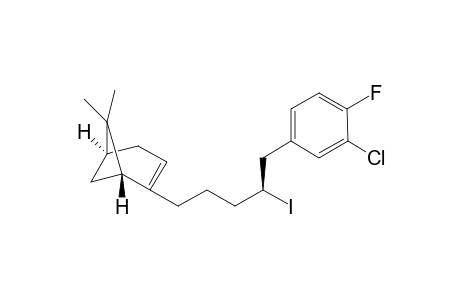 (1R,5S)-2-((S)-5-(3-chloro-4-fluorophenyl)-4-iodopentyl)-6,6-dimethylbicyclo[3.1.1]hept-2-ene