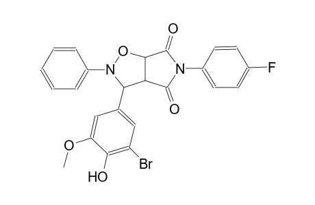 3-(3-bromo-4-hydroxy-5-methoxyphenyl)-5-(4-fluorophenyl)-2-phenyldihydro-2H-pyrrolo[3,4-d]isoxazole-4,6(3H,5H)-dione