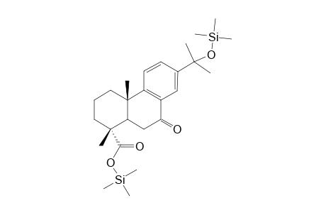 Didehydro-7-[(trimethylsilyl)oxy*]-9-ketoabietic acid - (trimethylsilyl) ester
