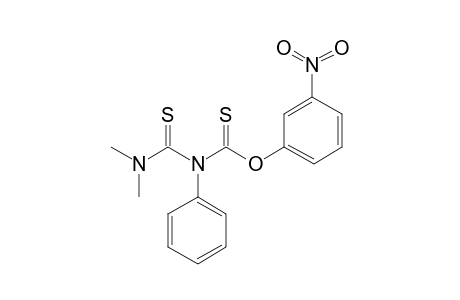 o-(m-Nitrophenyl) 4,4-dimethyl-2-phenyl-1,3-dithioallophanate