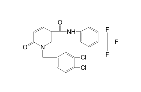 1-(3,4-DICHLOROBENZYL)-1,6-DIHYDRO-6-OXO-alpha,alpha,alpha-TRIFLUORO-p-NICOTINOTOLUIDIDE