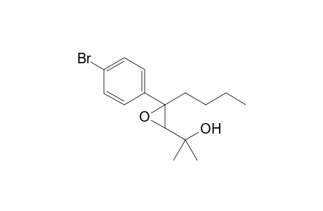 2-(3-(4-bromophenyl)-3-butyloxiran-2-yl)-propan-2-ol