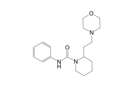 1-piperidinecarboxamide, 2-[2-(4-morpholinyl)ethyl]-N-phenyl-