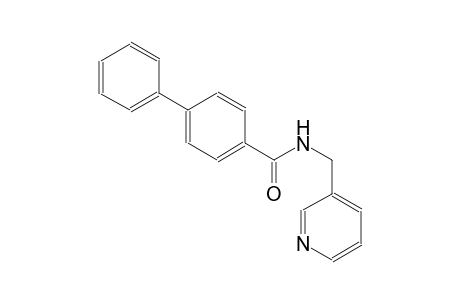 N-(3-pyridinylmethyl)[1,1'-biphenyl]-4-carboxamide