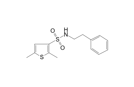 2,5-Dimethyl-N-(2-phenylethyl)-3-thiophenesulfonamide