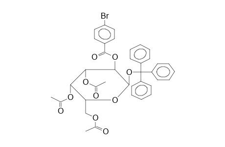 TRITYL 2-O-PARA-BROMOBENZOYL-3,4,6-TRI-O-ACETYL-ALPHA-D-GALACTOPYRANOSIDE