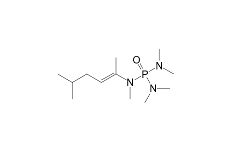 [(5-Methyl-2-hexen-2-yl)]pentamethyl phosphoric triamide