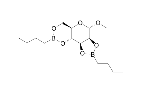 .alpha.-D-Mannopyranoside, methyl, cyclic 2,3:4,6-bis(butylboronate)