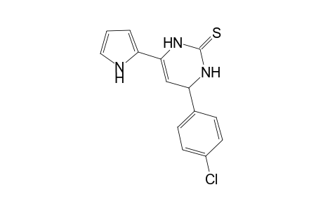 3,4-Dihydro-4-(p-chlorophenyl)-6-(1H-pyrrol-2'-yl)pyrimidine-2(1H)-thione
