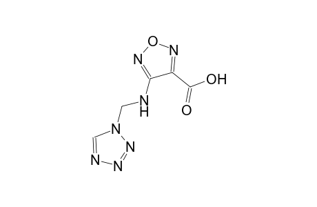 1,2,5-oxadiazole-3-carboxylic acid, 4-[(1H-tetrazol-1-ylmethyl)amino]-