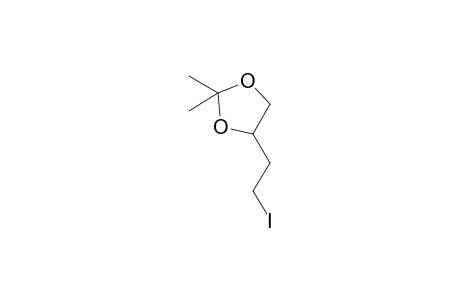 4-(2-Iodo-ethyl)-2,2-dimethyl-[1,3]dioxolane