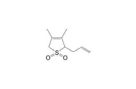 3,4-Dimethyl-2-prop-2-enyl-2,5-dihydrothiophene 1,1-dioxide