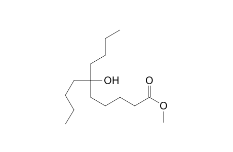 Decanoic acid, 6-butyl-6-hydroxy-, methyl ester