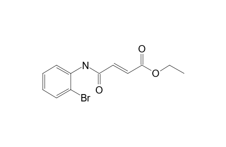 Fumaric monoamide, N-(2-bromophenyl)-, ethyl ester