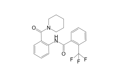 Benzamide, N-[2-(piperidine-1-carbonyl)phenyl]-2-trifluoromethyl-