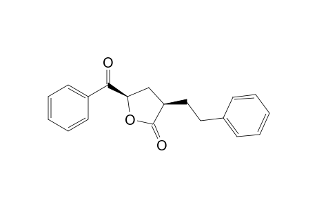 (3R,5R)-5-Benzoyl-3-phenethyl-dihydro-furan-2-one