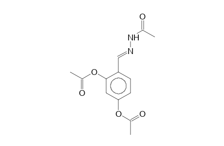 Acetamide,-N-(2,4-diacetyloxy)benzylidenamino