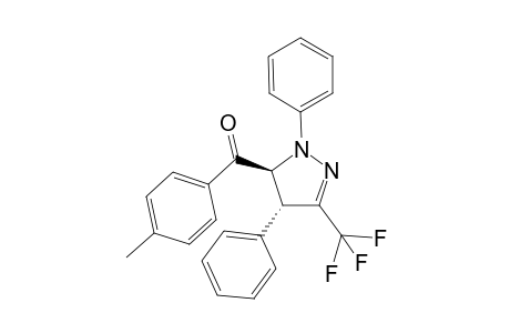 ((3S,4R)-2,4-Diphenyl-5-trifluoromethyl-3,4-dihydro-2H-pyrazol-3-yl)-p-tolyl-methanone