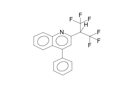 2-HEXAFLUOROISOPROPYL-4-PHENYLQUINOLINE