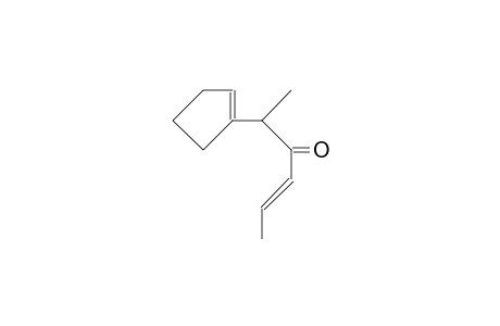 1-(1-Methyl-2-oxo-3-trans-pentenyl)-cyclopentene