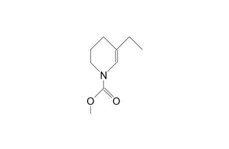N-Methoxycarbonyl-3-ethyl-2,3-dehydro-piperidine