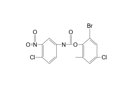 4-CHLORO-3-NITROCARBANILIC ACID, 6-BROMO-4-CHLORO-o-TOLYL ESTER