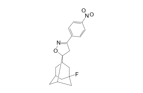 5-FLUORO-3'-(PARA-NITROPHENYL)-4'-HYDROSPIRO-[ADAMANTANE-2:5'-DELTA(2)-ISOXATHIAZOLINE]