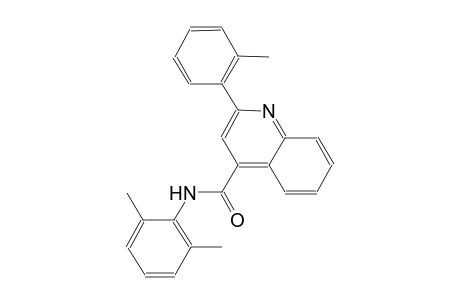 N-(2,6-dimethylphenyl)-2-(2-methylphenyl)-4-quinolinecarboxamide