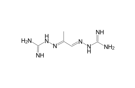 2-[(E)-[(1E)-1-(diaminomethylidenehydrazinylidene)propan-2-ylidene]amino]guanidine