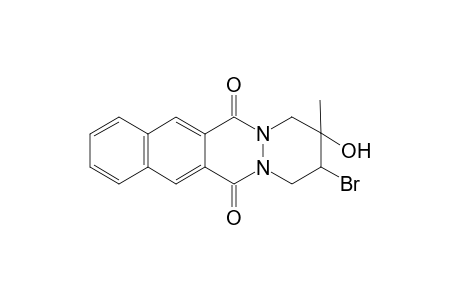 2-Methyl-2-hydroxy-3-bromo-1,2,3,4,6,13-hexahydrobenzo[g]pyridazino[1,2-b]phthalazine-6,13-dione isomer