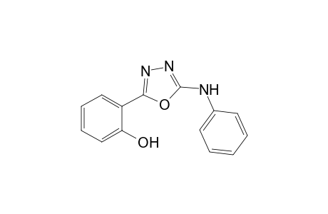 2-(2-Hydroxyphenyl)-5-phenylamino-1,3,4-oxadiazole