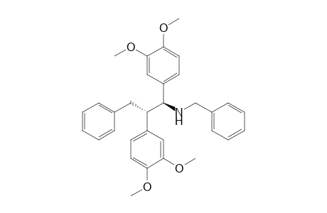 (1S,2S)-1,2-bis(3,4-dimethoxyphenyl)-3-phenyl-N-(phenylmethyl)-1-propanamine