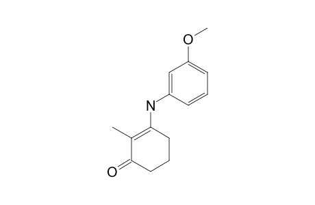 2-METHYL-3-(3'-METHOXYANILINO)-CYCLOHEX-2-EN-1-ONE