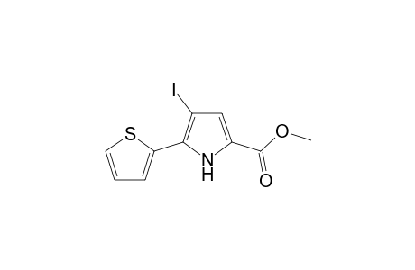 Methyl 5-(2-thienyl)-4-iodoopyrrole-2-carboxylate