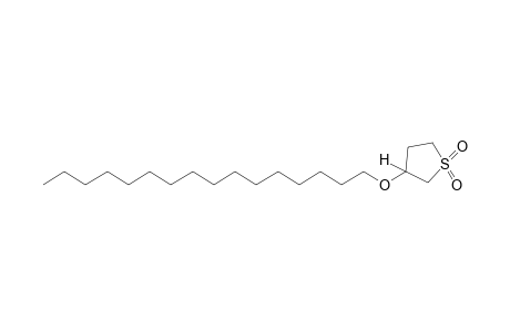 3-(hexadecyloxy)tetrahydrothiophene, 1,1-dioxide