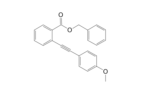 Benzyl 2-[(4-methoxyphenyl)ethynyl]benzoate