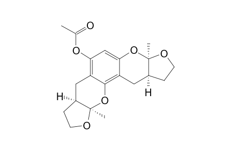 rac-5-Demethylxyloketal acetate