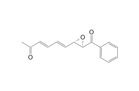(3E,5E)-6-[(2S,3R)-3-(phenylcarbonyl)oxiran-2-yl]hexa-3,5-dien-2-one