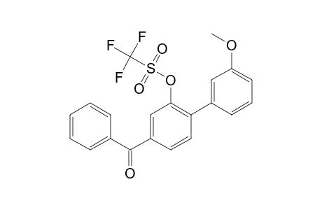4-Benzoyl-3'-methoxybiphenyl-2-yl Trifluoromethanesulfonate