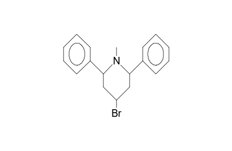 4-Bromo-cis-2,cis-6-diphenyl-N-methyl-piperidine