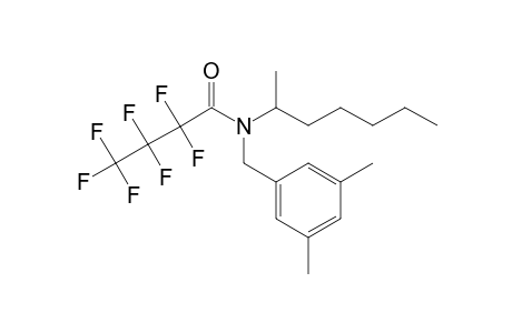 Heptafluorobutyramide, N-(3,5-dimethylbenzyl)-N-(hept-2-yl)-
