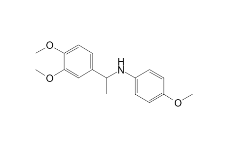 1-(3,4-dimethoxyphenyl)ethyl-(4-methoxyphenyl)amine