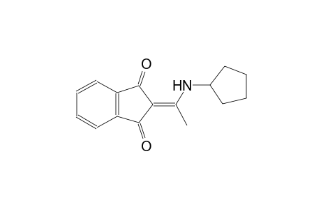 2-[1-(cyclopentylamino)ethylidene]-1H-indene-1,3(2H)-dione