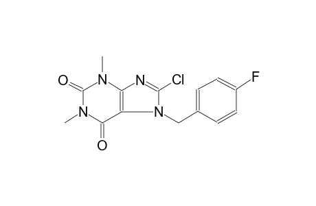 8-chloro-7-(4-fluorobenzyl)-1,3-dimethyl-3,7-dihydro-1H-purine-2,6-dione