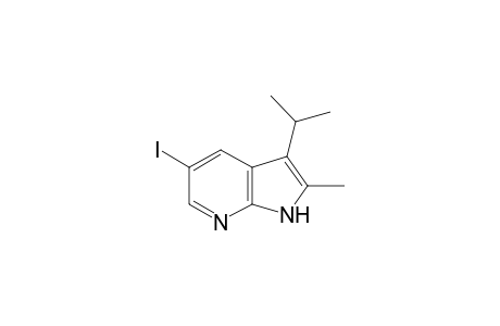 5-Iodo-3-isopropyl-2-methyl-1H-pyrrolo[2,3-b]pyridine