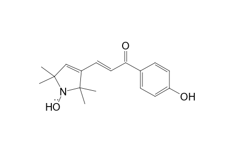 3-[2-(4-Hydroxybenzoyl)ethenyl]-2,5-dihydro-2,2,5,5-tetramethyl-1H-pyrrol-1-yloxyl radical