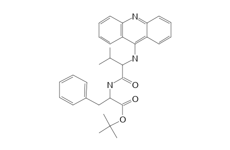 2-[2-(Acridin-9-ylamino)-3-methyl-butyrylamino]-3-phenyl-propionic acid tert-butyl ester