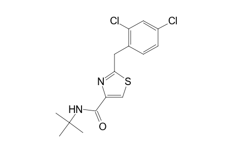 4-Thiazolecarboxamide, 2-[(2,4-dichlorophenyl)methyl]-N-(1,1-dimethylethyl)-