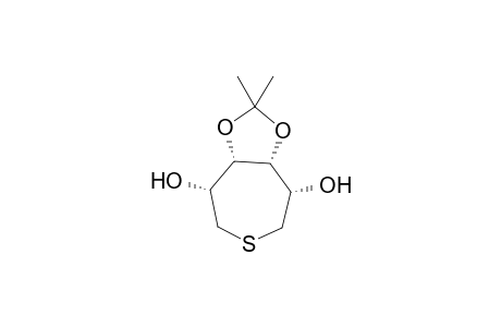 (3aS,4R,8S,8aR)-2,2-dimethyl-3a,4,5,7,8,8a-hexahydrothiepino[4,5-d][1,3]dioxole-4,8-diol
