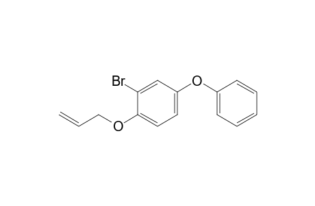 2-Bromanyl-4-phenoxy-1-prop-2-enoxy-benzene